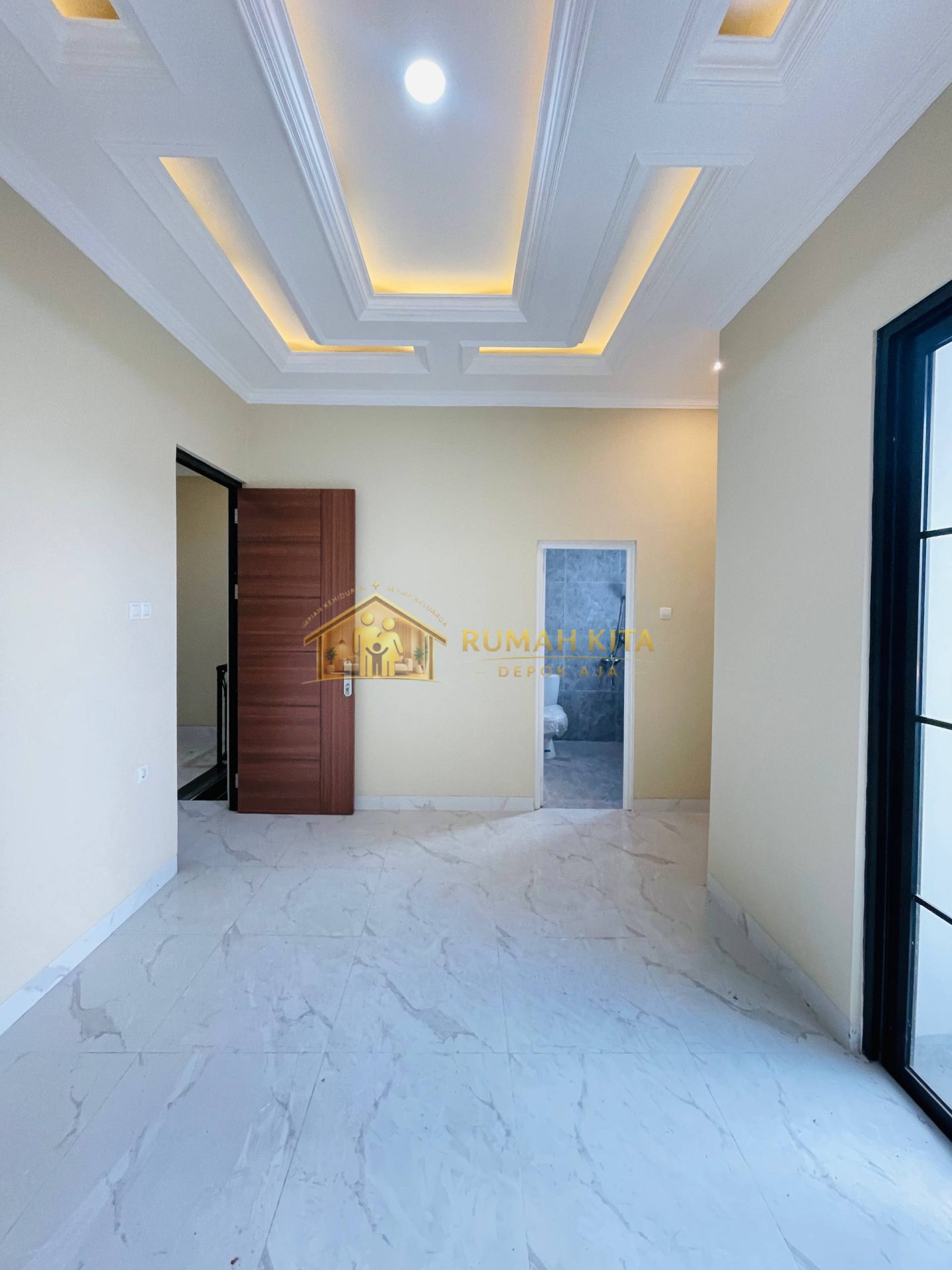 Kamar Tidur Rumah 2 Lantai Belakang RS Citra Medika di Kalimulya Depok
