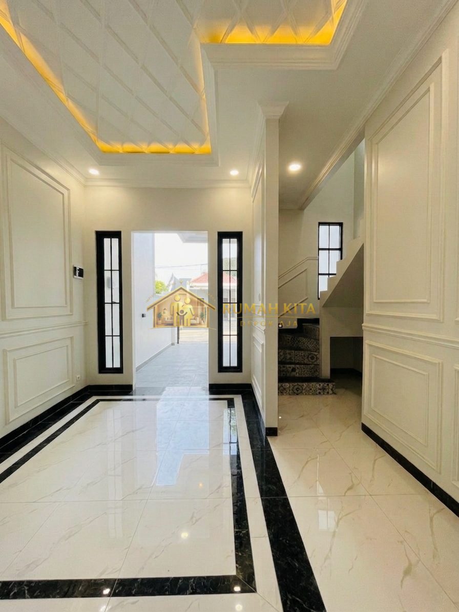 Ruang Tamu Rumah 2 Lantai Nempel Grand Depok City