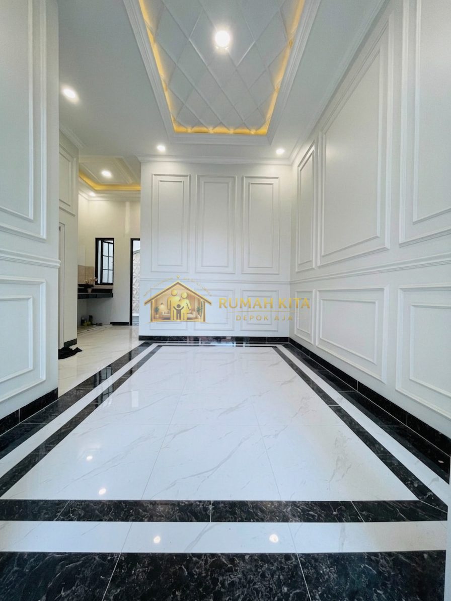 Ruang Tamu Rumah 2 Lantai Nempel Grand Depok City