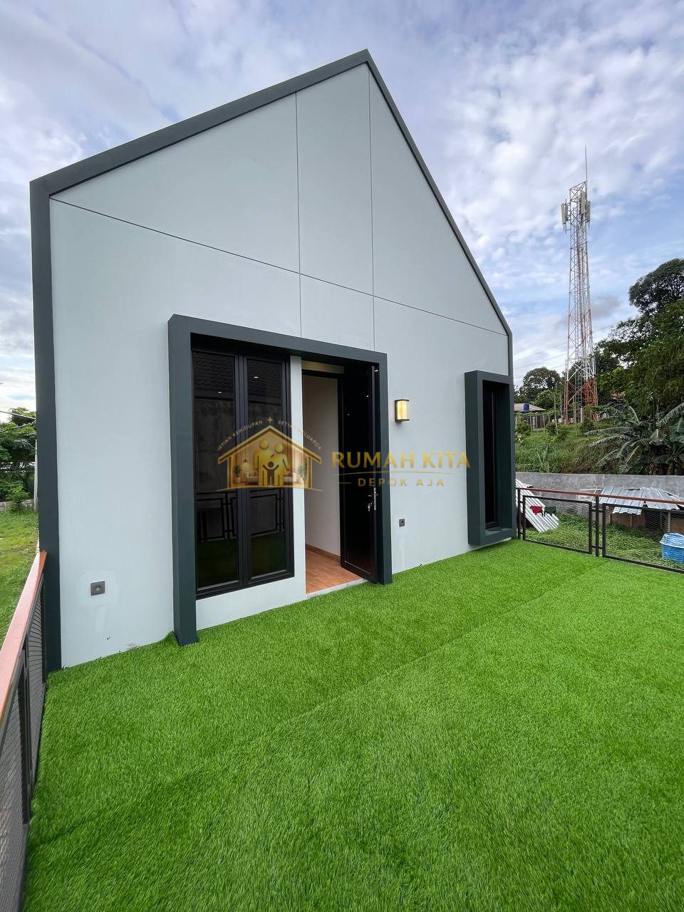 Rooftop Rumah Furnish dekat Tol Sawangan dan Limo di Depok