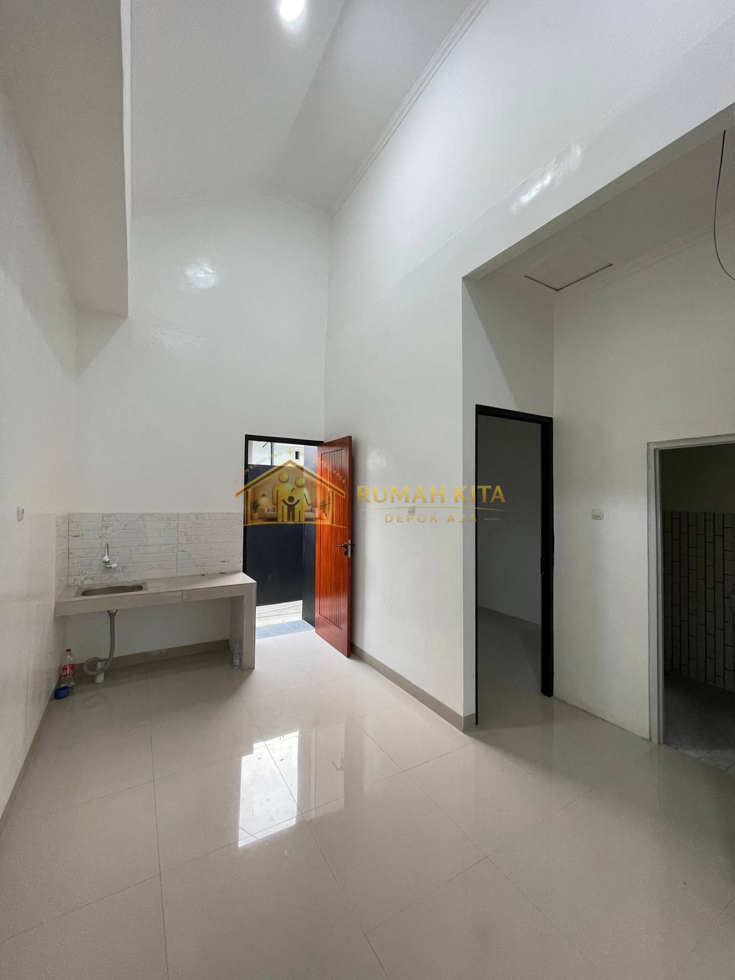 Dapur Rumah 1 Lantai Dekat Stasiun Citayam di Sawangan Depok