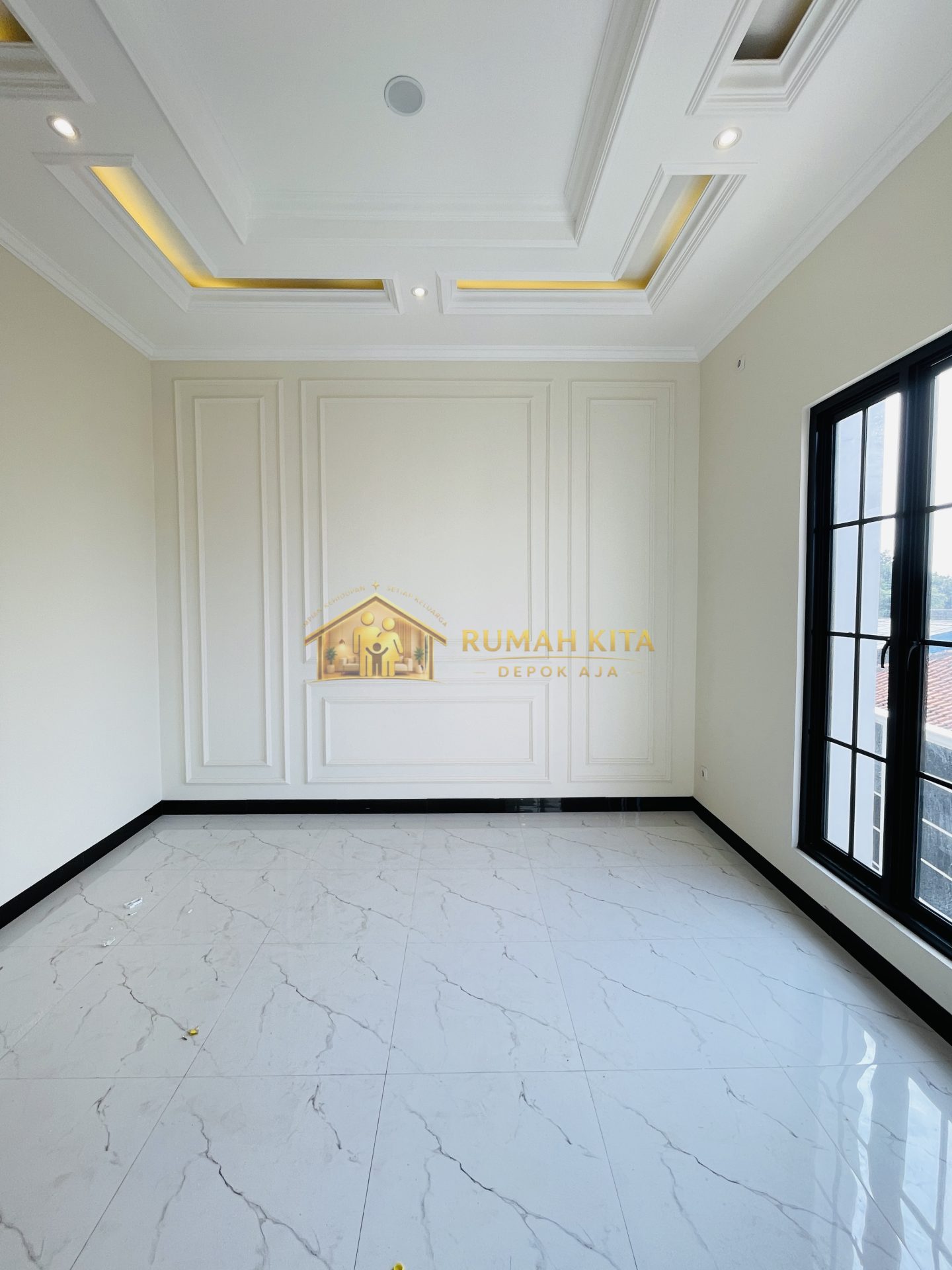 Kamar Tidur Rumah 2 Lantai Dekat Taman Merdeka Sukmajaya Depok