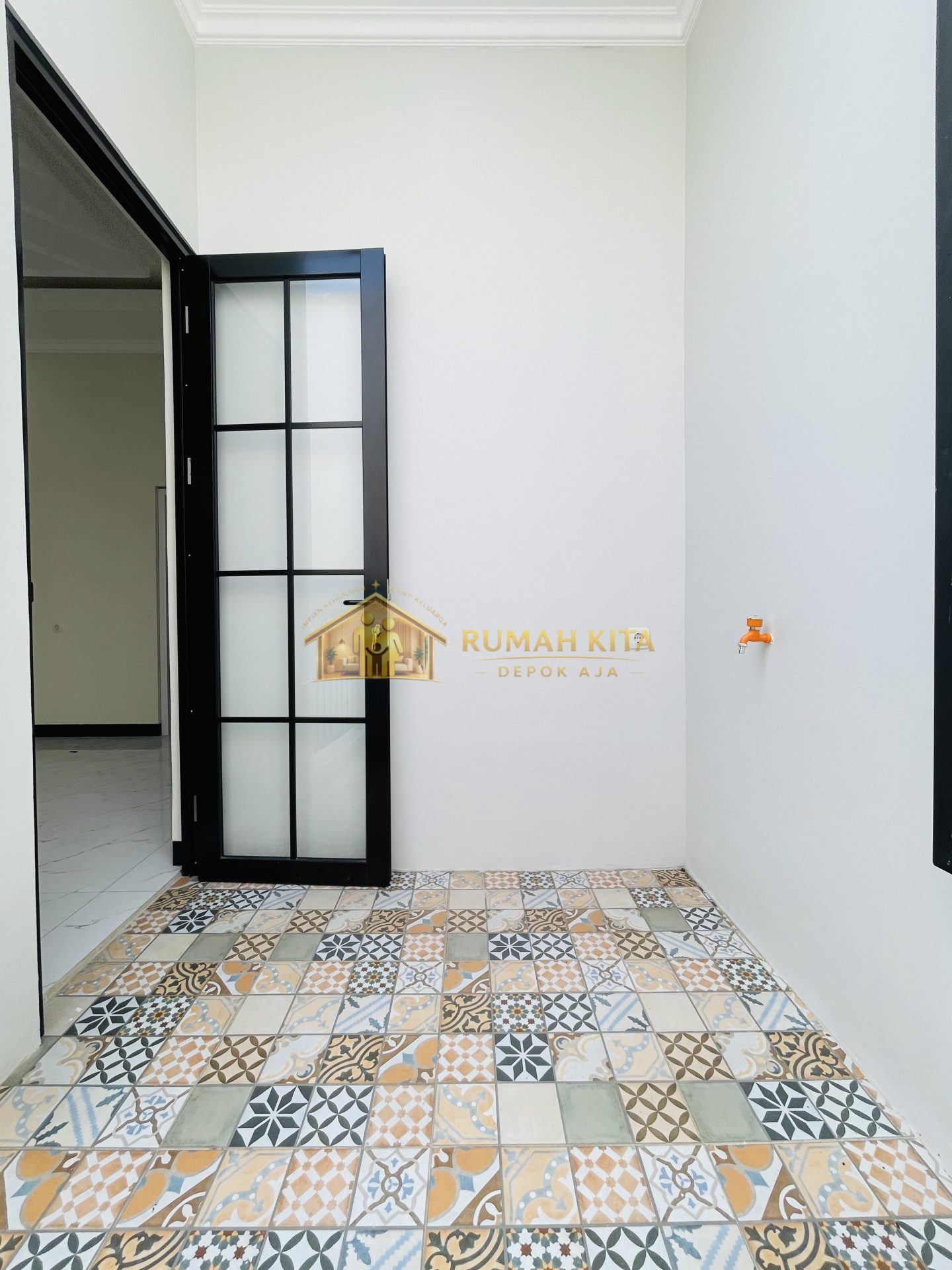 Area Laundry Rumah 2 Lantai Dekat Taman Merdeka Sukmajaya Depok
