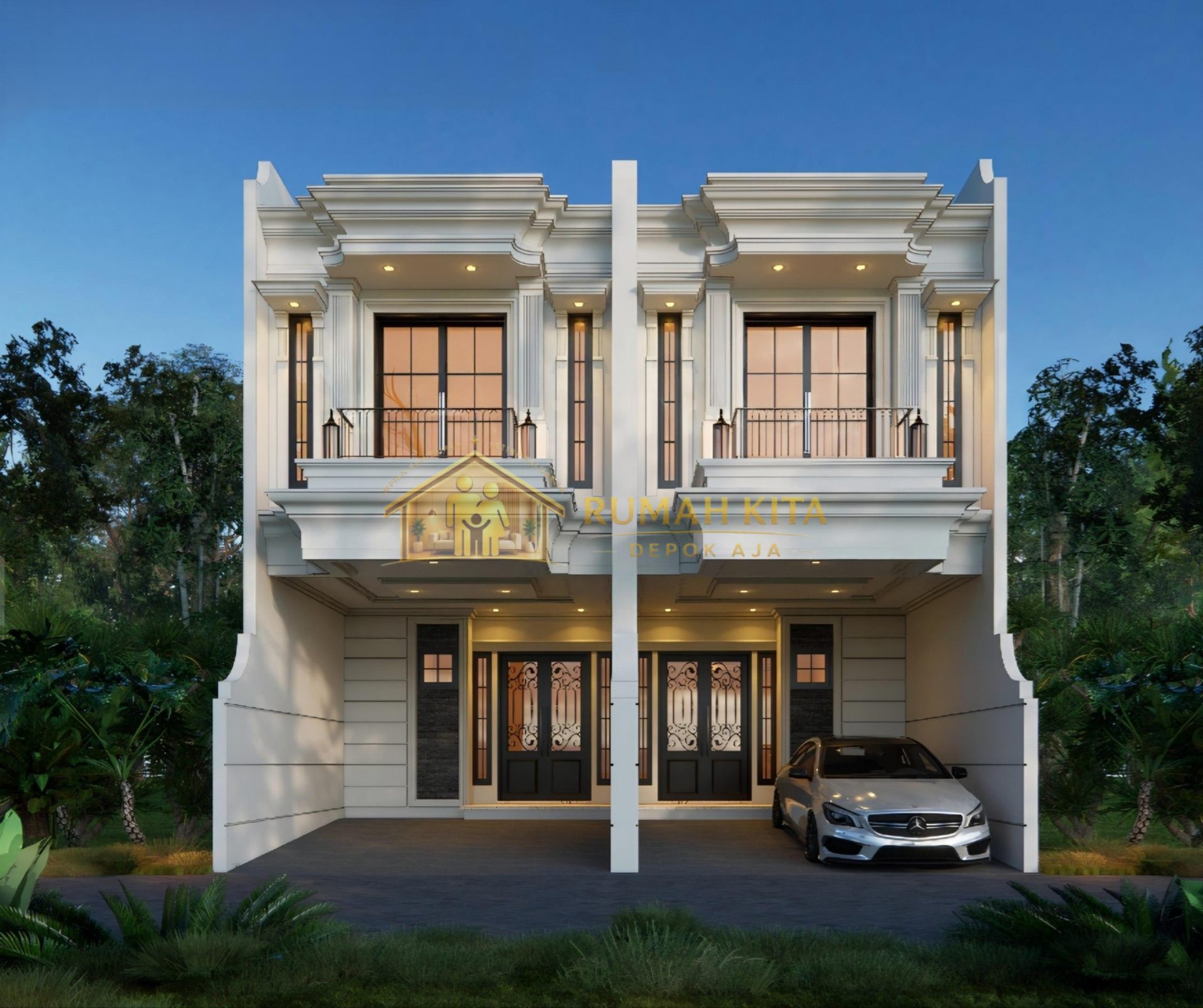 New Brand Rumah 2 Lantai On Progress Berada di Belakang Solaria Grand Depok City