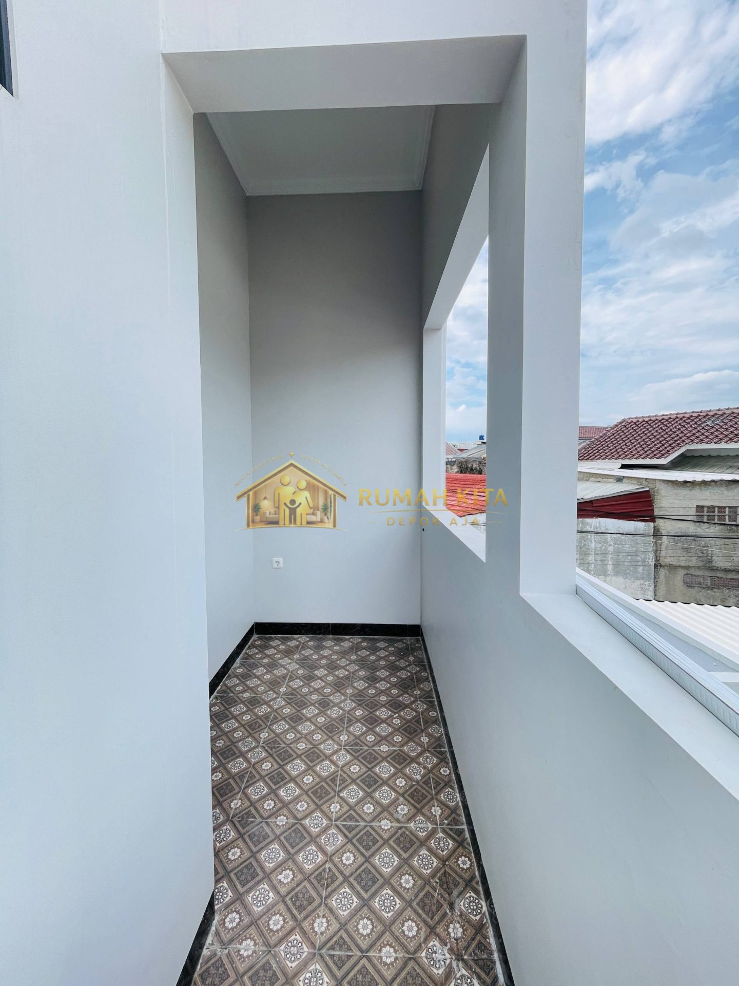 Area Laundry Rumah 2 Lantai Dekat Pintu Tol Juanda di Sukmajaya Depok