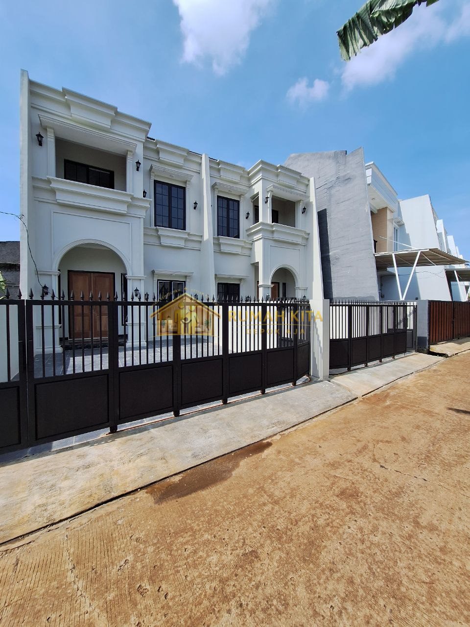 Akses Jalan Rumah 2 Lantai di Cilodong Depok