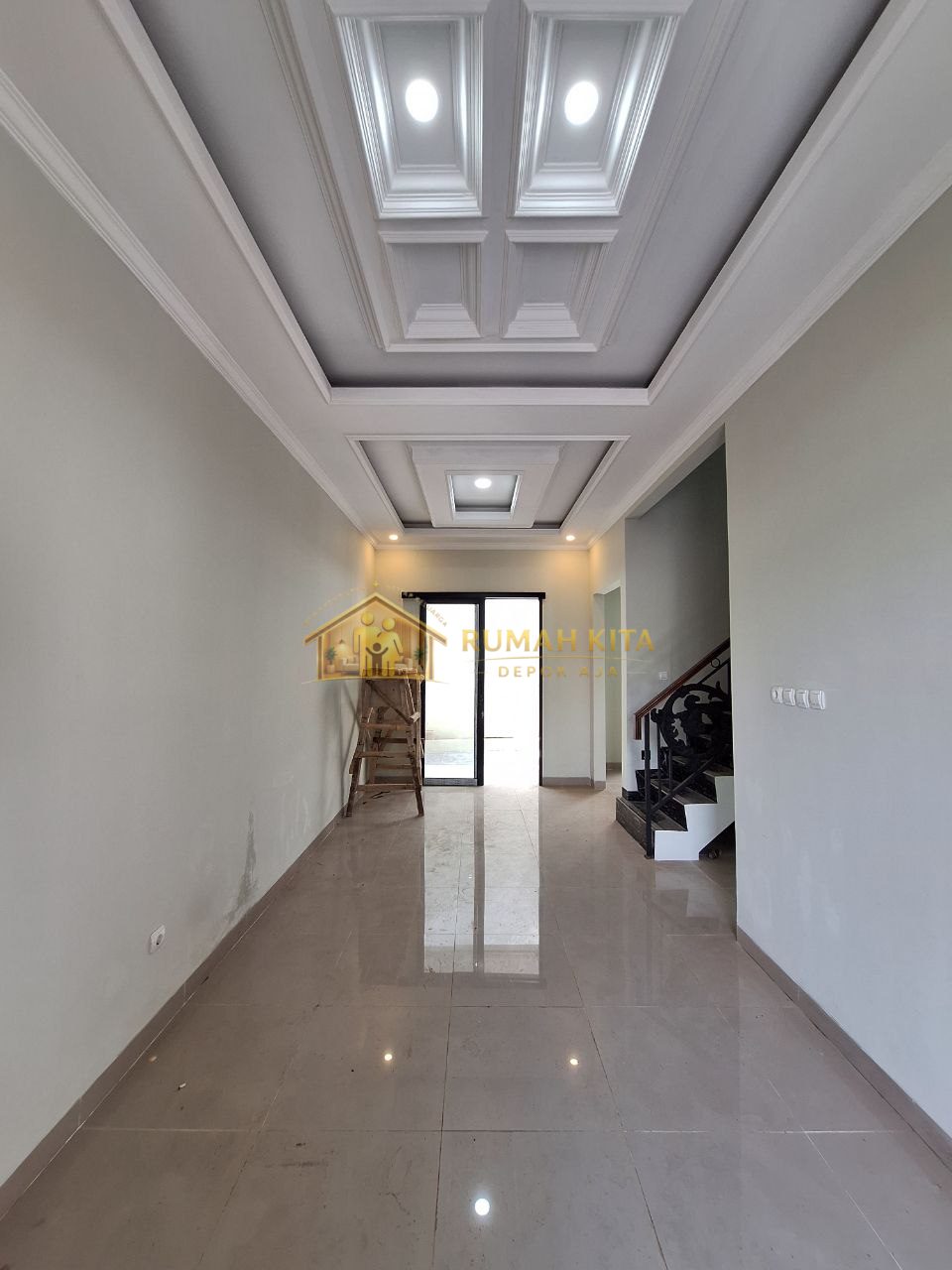 Ruang Tamu Rumah 2 Lantai di Cilodong Depok
