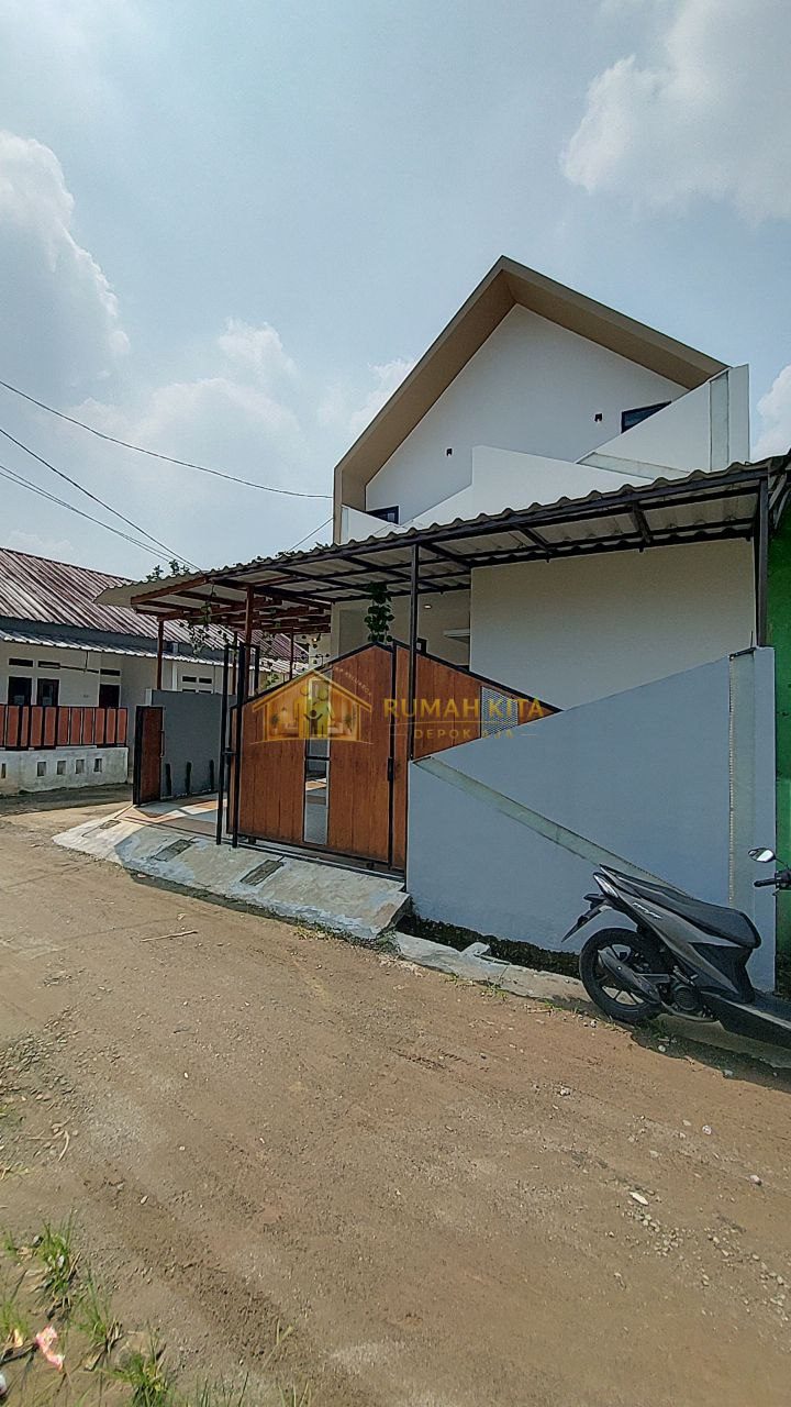 Akses Jalan Rumah Dekat Pintu Tol Limo Depok