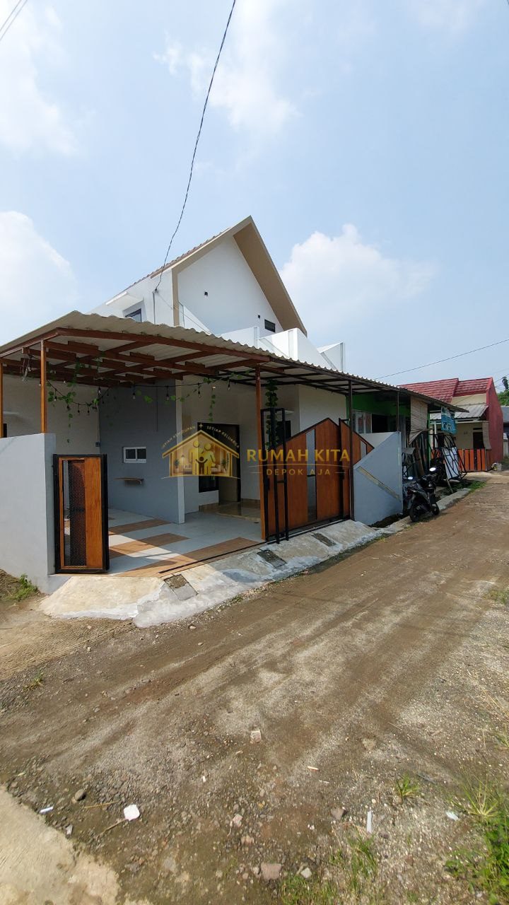 Akses Jalan Rumah Dekat Pintu Tol Limo Depok
