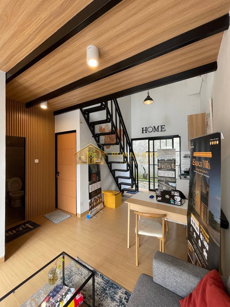 Ruang Makan Rumah 1,5 Lantai Hanya Booking Fee 500 ribu di Sawangan Depok