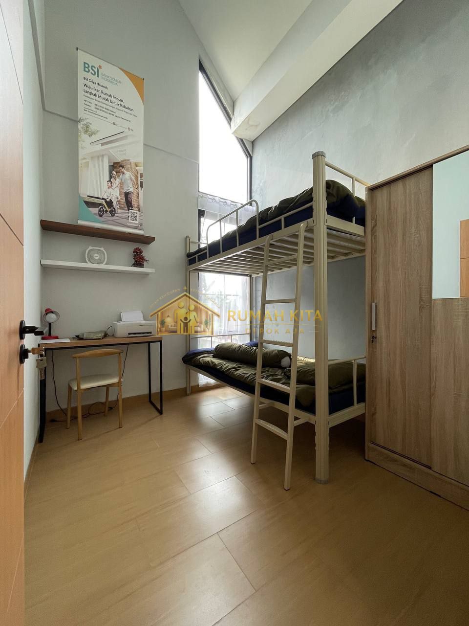 Kamar Tidur Rumah 1,5 Lantai Hanya Booking Fee 500 ribu di Sawangan Depok