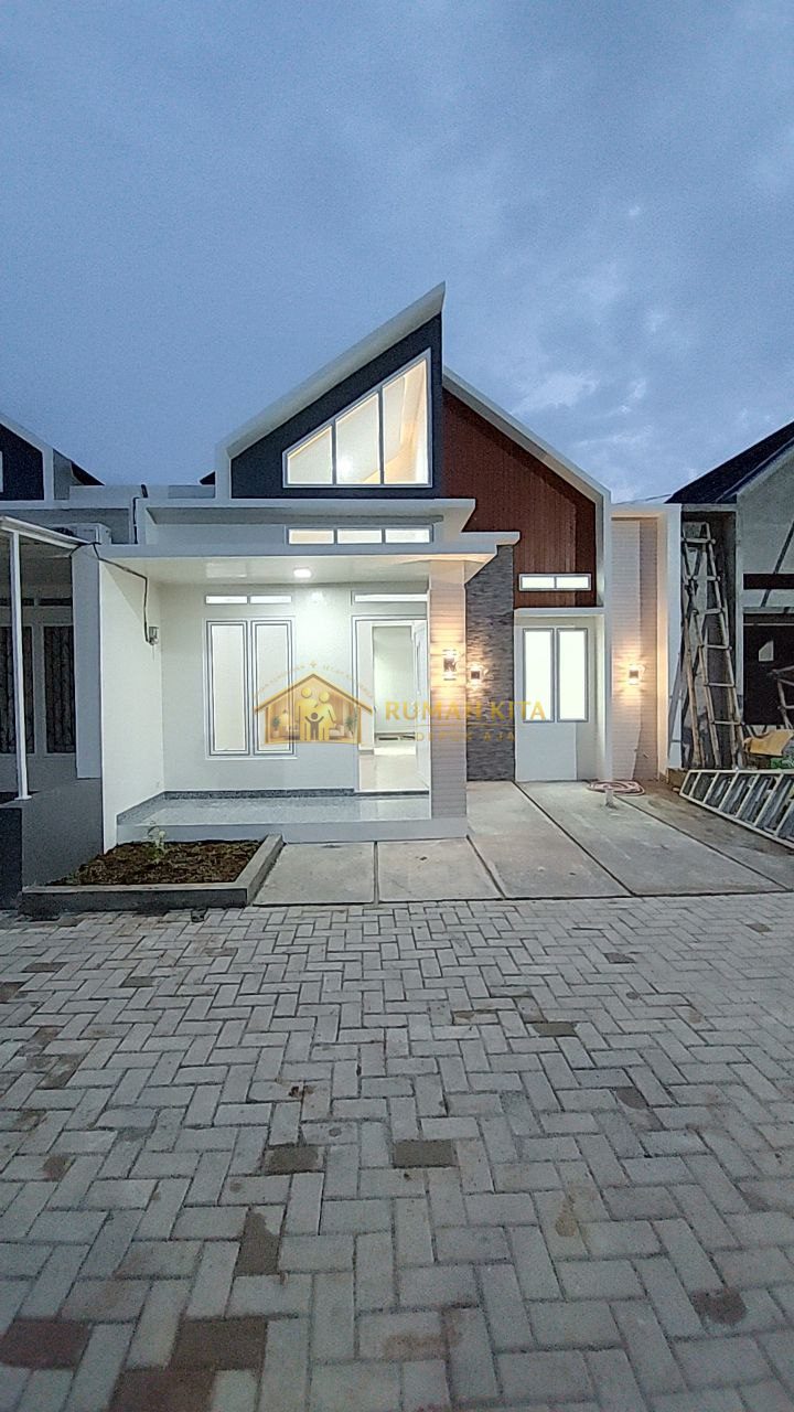 Fasad Rumah 1 Lantai di Sawangan Depok