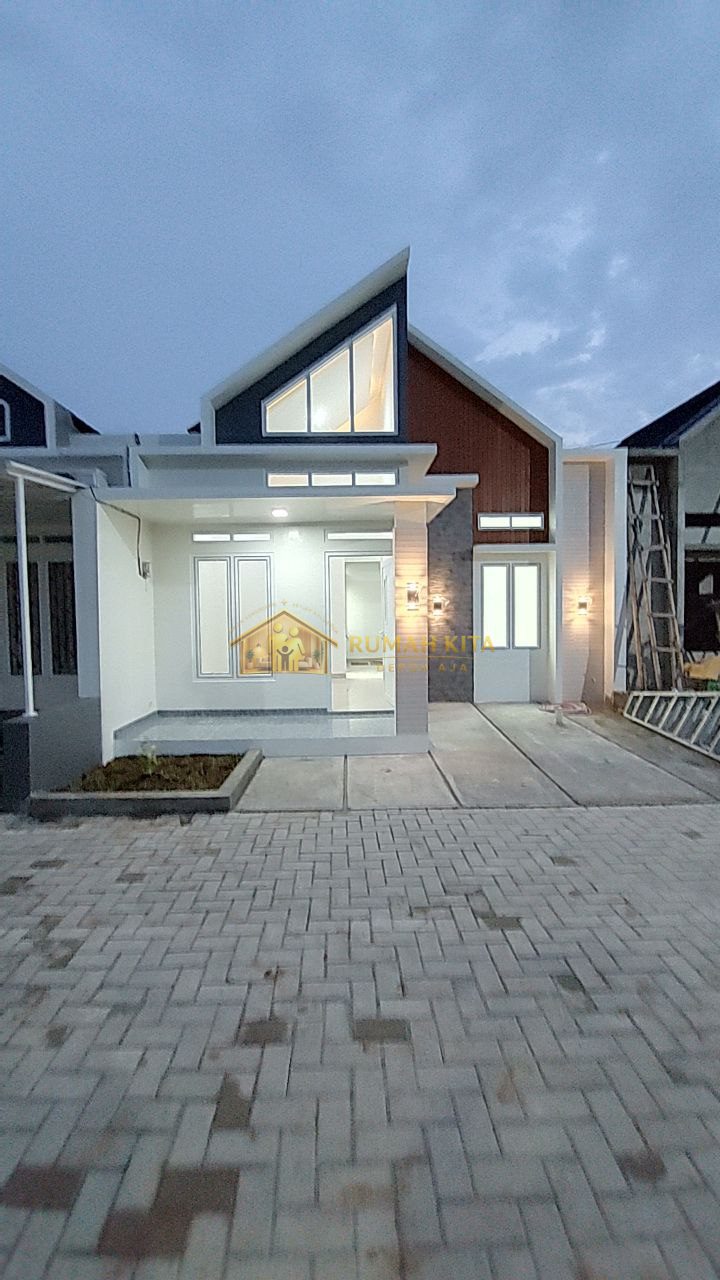 Fasad Rumah 1 Lantai di Sawangan Depok