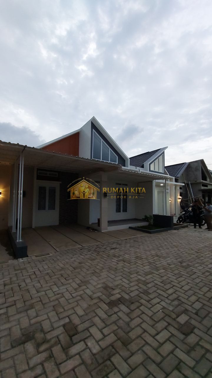 Fasad Rumah 1 Lantai di Sawangan Depok
