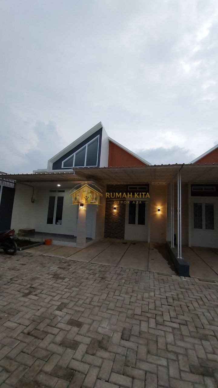 Fasad Rumah 1 Lantai di Sawangan Depok