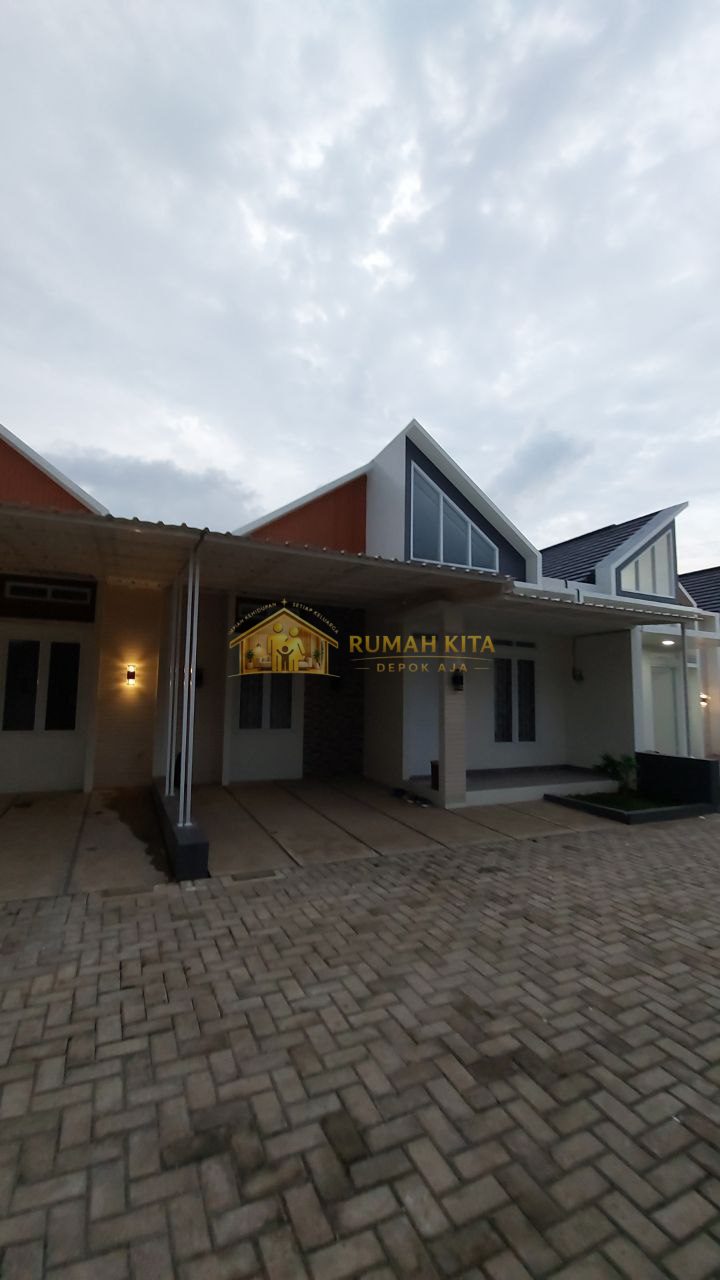 Fasad Rumah 1 Lantai di Sawangan Depok