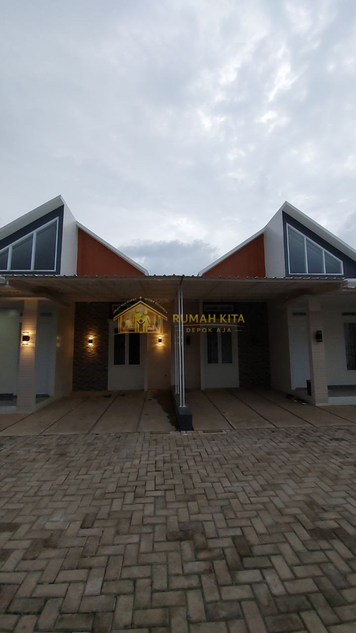 Fasad Rumah 1 Lantai di Sawangan Depok