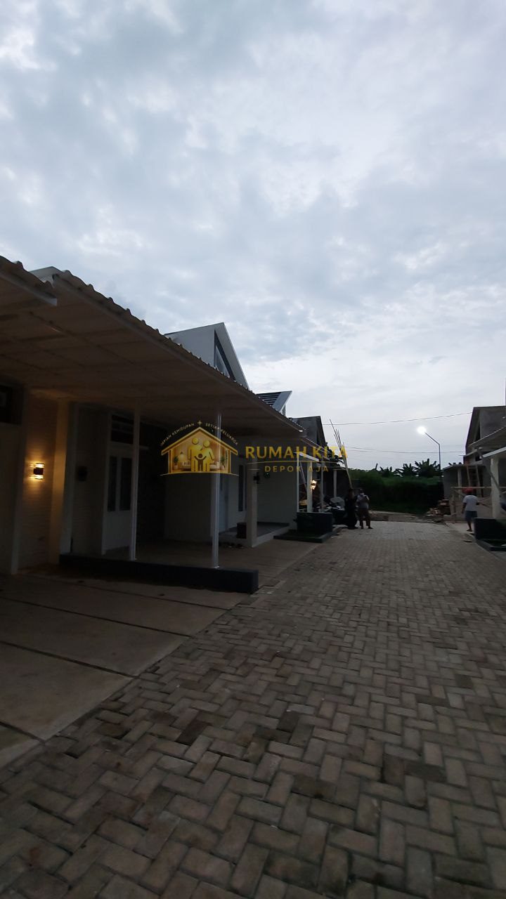 Akses Jalan Rumah 1 Lantai di Sawangan Depok