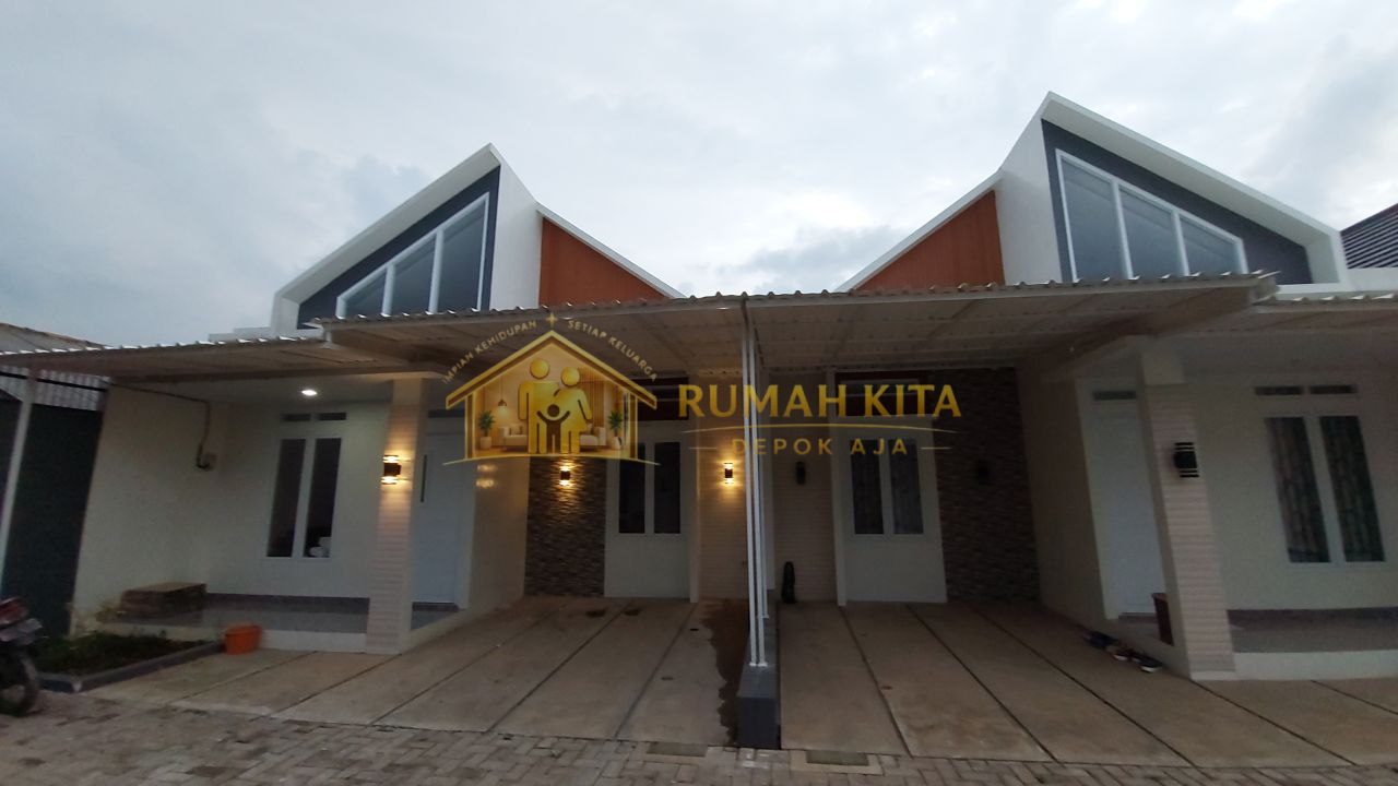 Fasad Rumah 1 Lantai di Sawangan Depok
