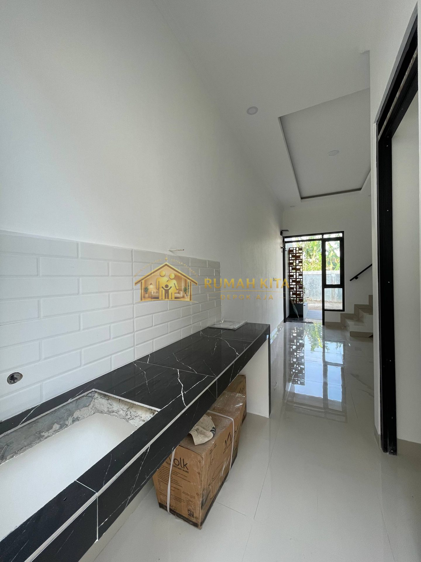 Dapur Rumah 2 Lantai Murah di Pengasinan Sawangan Depok