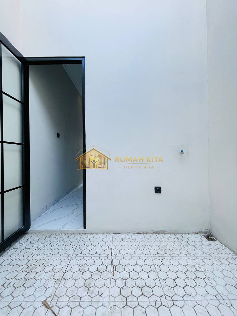 Area Laundry Rumah 1 Lantai di Kalimulya Depok dekat RS Citra Medika