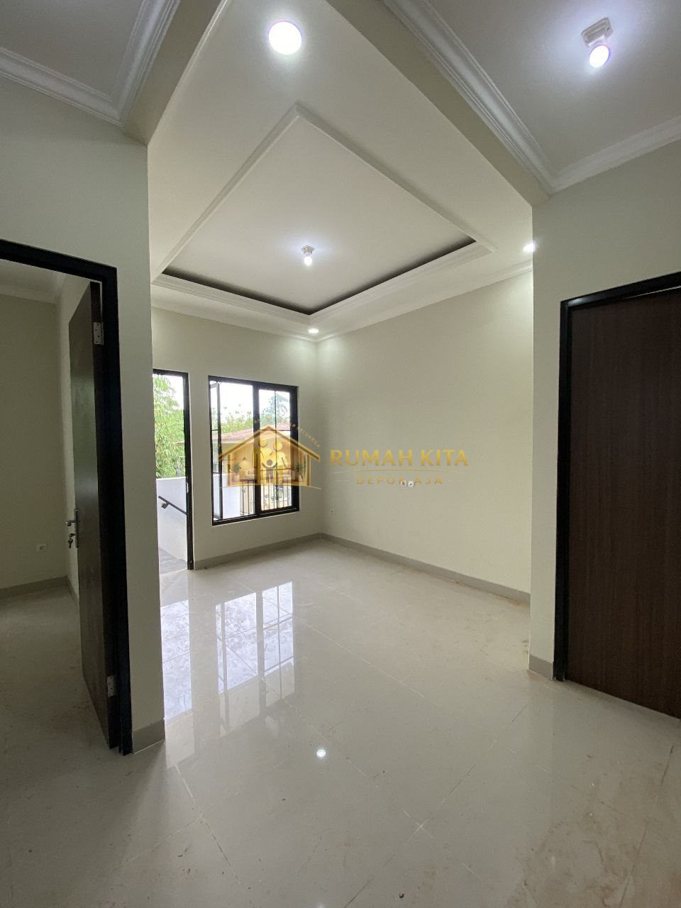 Ruang Tamu Rumah 1 Lantai Dekat Stasiun Depok Lama dan GDC