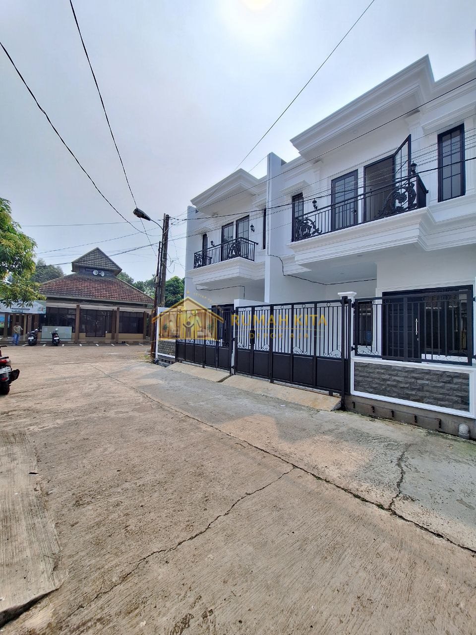 Akses Jalan Rumah 2 Lantai Dekat Pasar Pucung GDC Depok