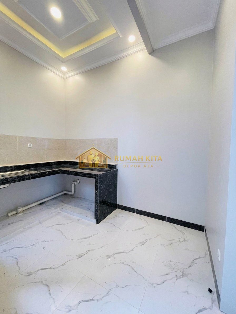 Dapur Rumah 2 Lantai Dekat RS HGA dan Stasiun Depok Lama di Sukmajaya Depok