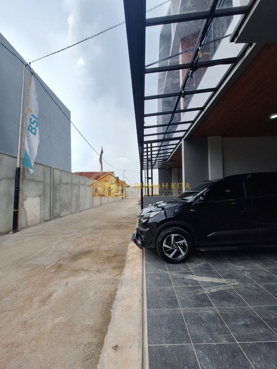 Akses Jalan Rumah 2 Lantai Dekat Pintu Tol Limo dan Sawangan di Pancoran Mas Depok