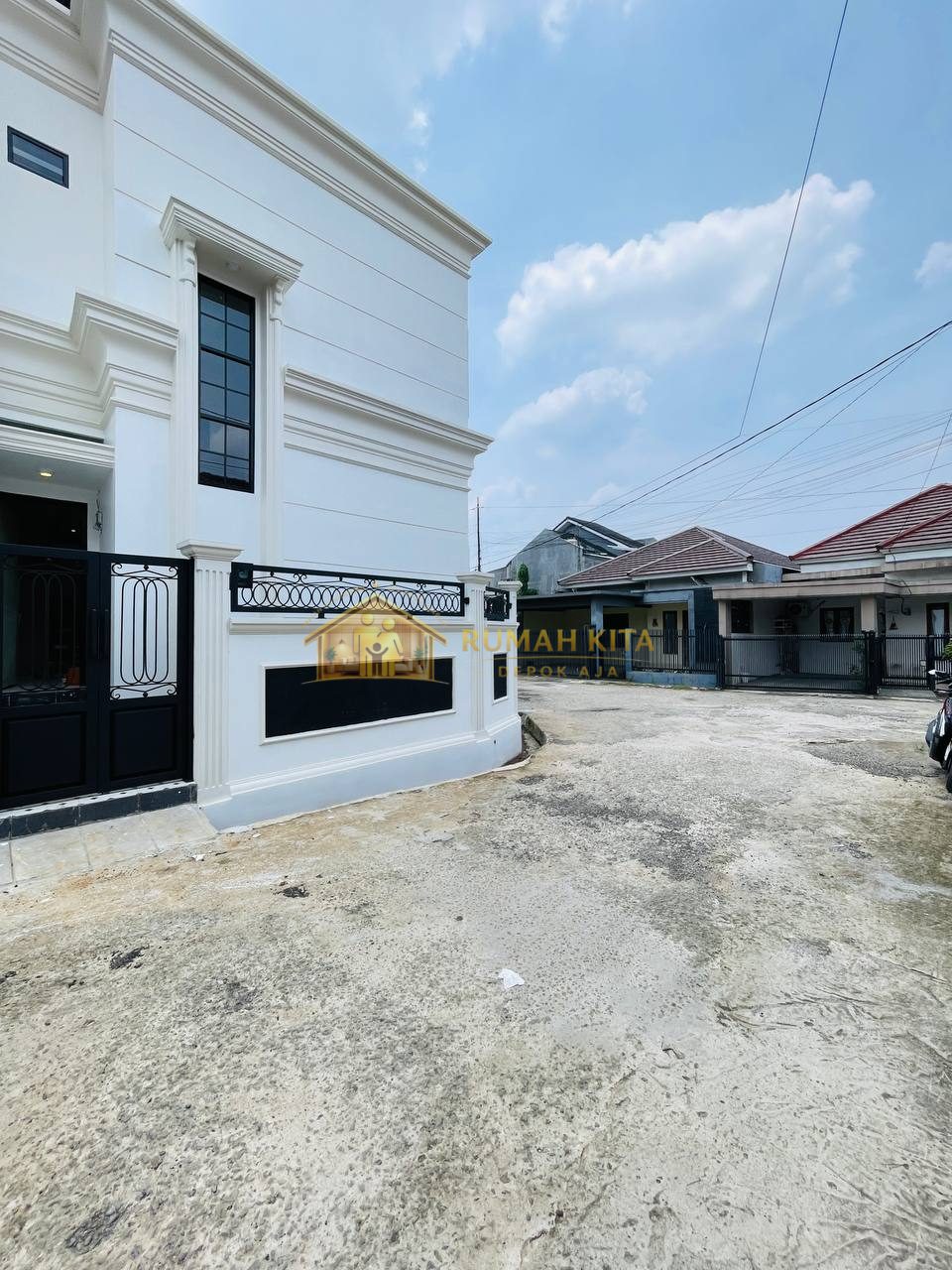 Akses Jalan Rumah Mewah 2 Lantai Dekat Grand Depok City